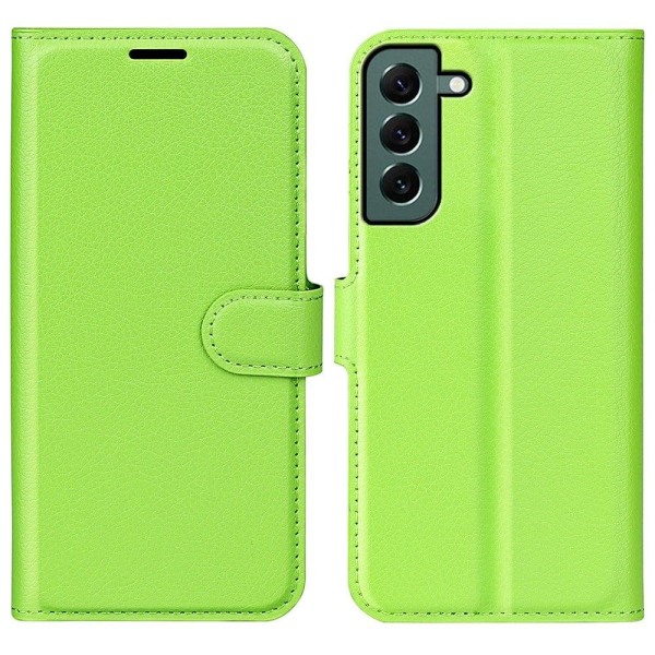 Klassisk Samsung Galaxy S23 Plus Flip Etui - Grøn Green