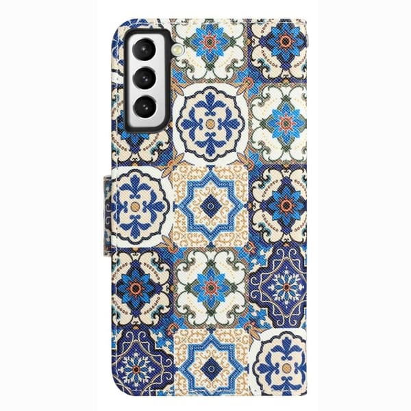 Wonderland Samsung Galaxy S23 Plus Flippetui - Retro Totem Multicolor