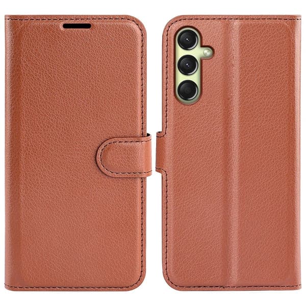 Classic Samsung Galaxy A16 flip kuoret - Ruskea Brown