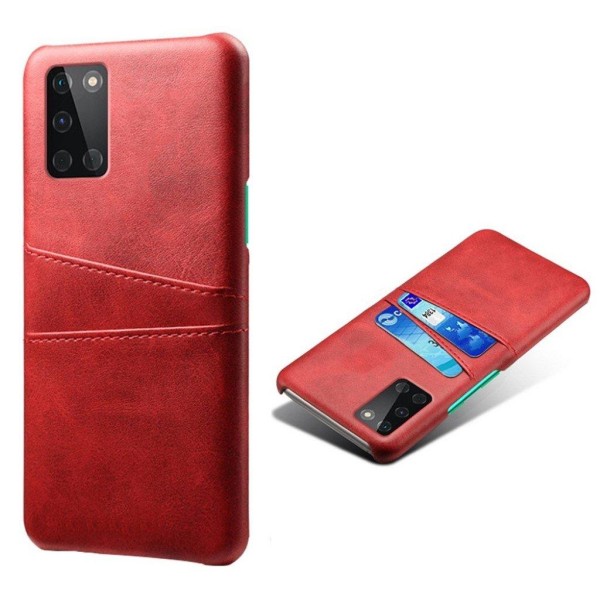 Dual Card etui - OnePlus 8T - rød Purple