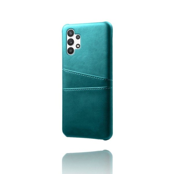 Dual Card Etui Samsung Galaxy A32 5G - Grøn Green