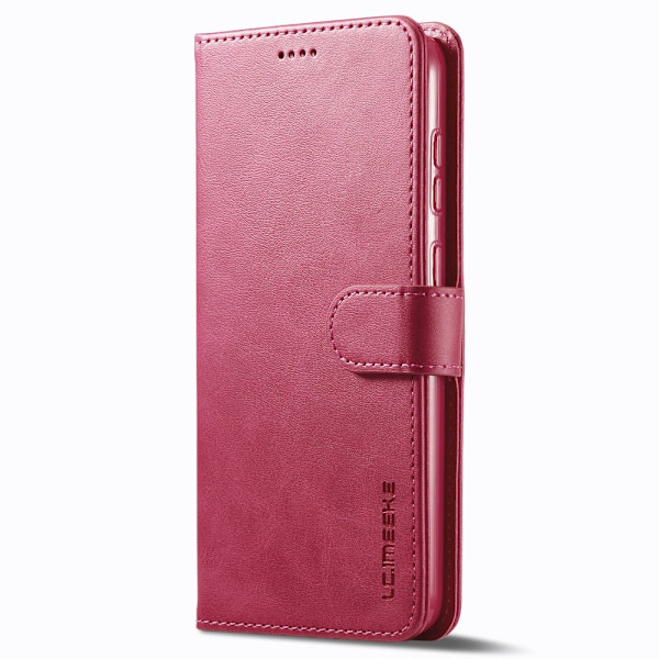 LC.Imeeke Samsung Galaxy S24 läderfodral - Rosa Rosa