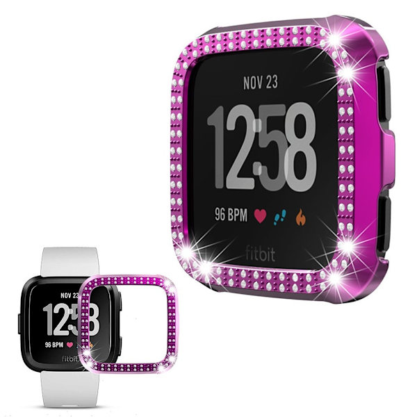 Fitbit Versa kjøle rombe ramme - Purple Purple