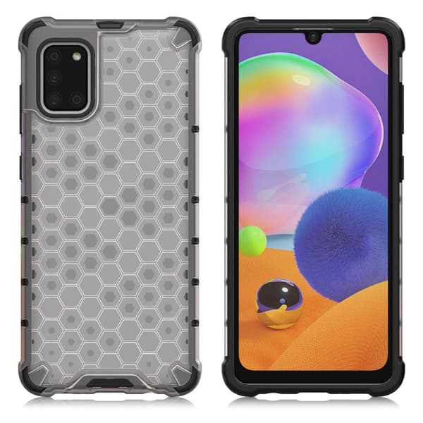 Bofink Honeycomb Samsung Galaxy A31 skal - Vit Vit