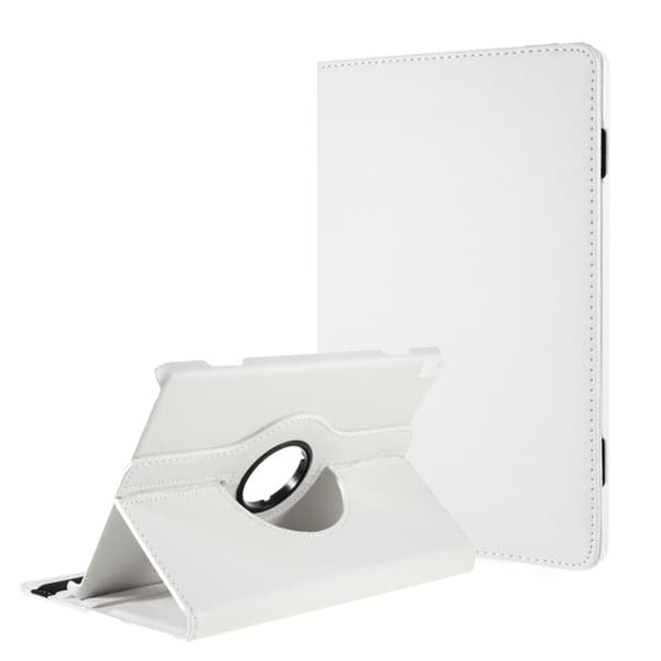 Lenovo Tab M10 simpelt læderetui - Hvid White