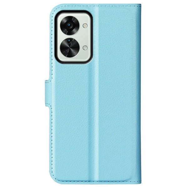 Klassisk OnePlus Nord 2T flip etui - Blå Blue