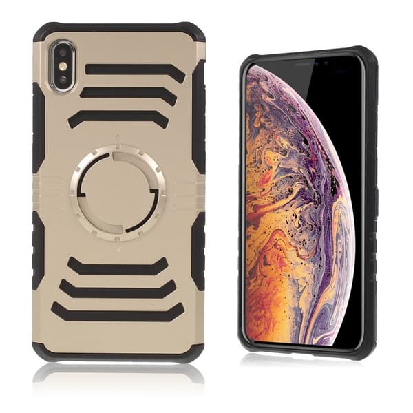 iPhone 9 Plus beskyttende cover af hybridmateriale - Gull Gold