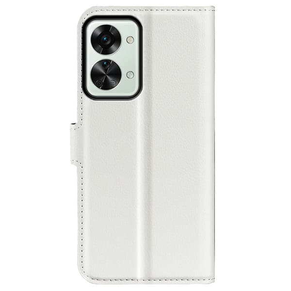 Klassisk OnePlus Nord 2T flip etui - Hvid White