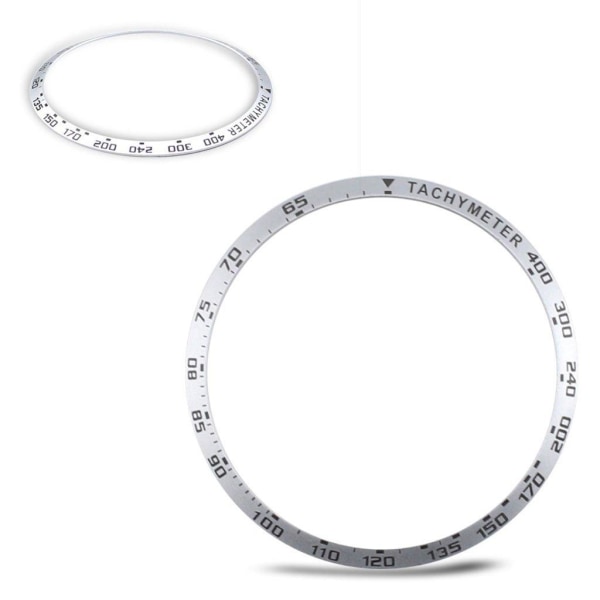 Huawei Watch GT 2 46mm / GT aluminum dial bezel - silver Silvergrå