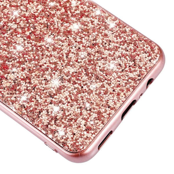 Glitter Samsung Galaxy A54 Etui - Guld Gold