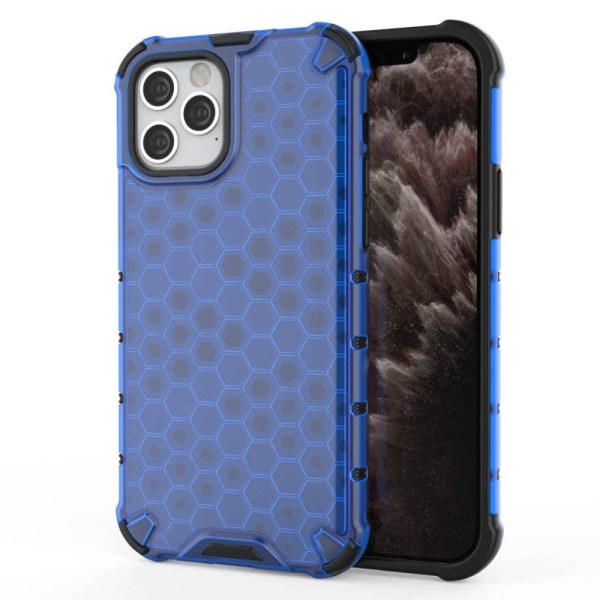 Bofink Honeycomb iPhone 12 / 12 Pro kuoret - Sininen Blue