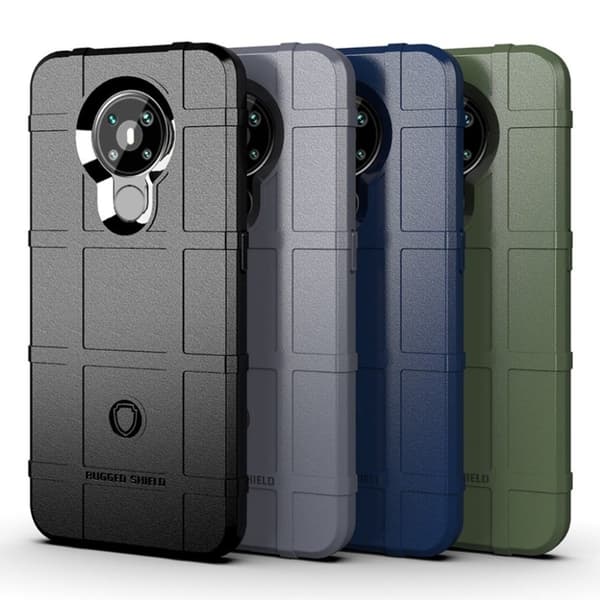 Rugged Shield Nokia 5.3 deksel - Svart Black