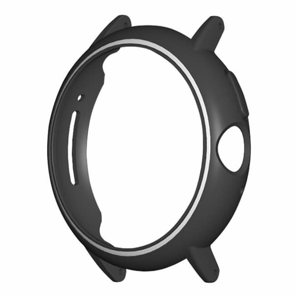 Google Pixel Watch Hard støtfangerramme med kantbeskyttelse med 20 mm adapterkontakt - Hvit White