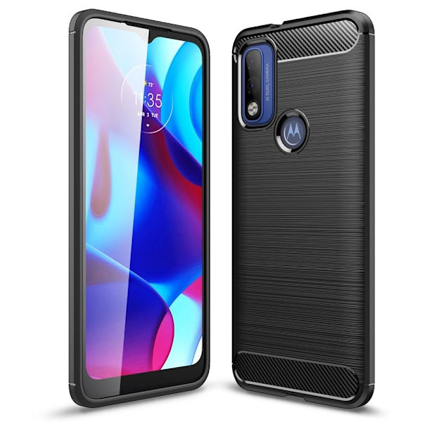 Carbon Flex Etui Motorola G Pure - Sort Black