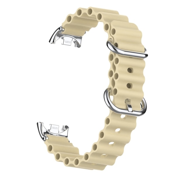 Xiaomi Smart Band 8 silikonerem med stik - Stjernelys Brown