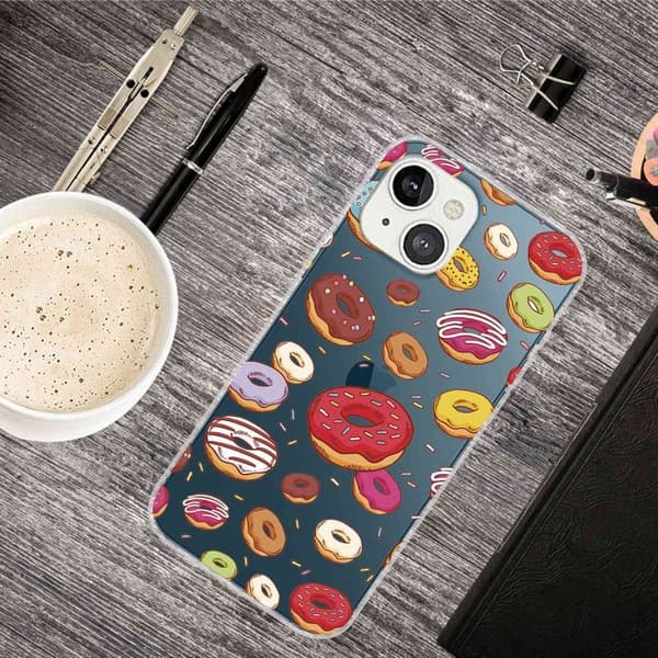 Deco iPhone 14 Plus deksel - Smultring Red
