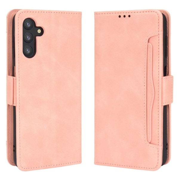 Moderni Nahkalaukku For Samsung Galaxy A13 5G - Pinkki Pink