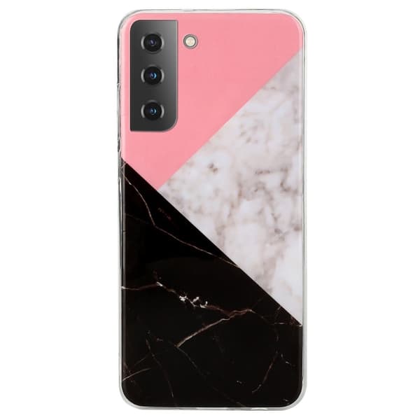 Marble Samsung Galaxy S22 Suojakotelo - Three Color Splicing Multicolor