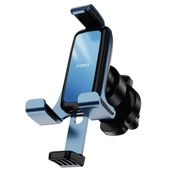 IFORCE rotatable car air vent phone bracket - Blue Blå