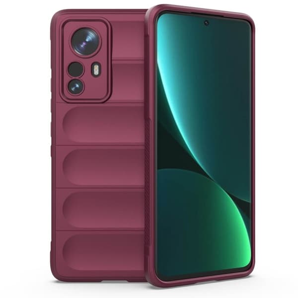 Blødt grebsformet cover til Xiaomi 12S Pro / Xiaomi 12 Pro - Rød Red