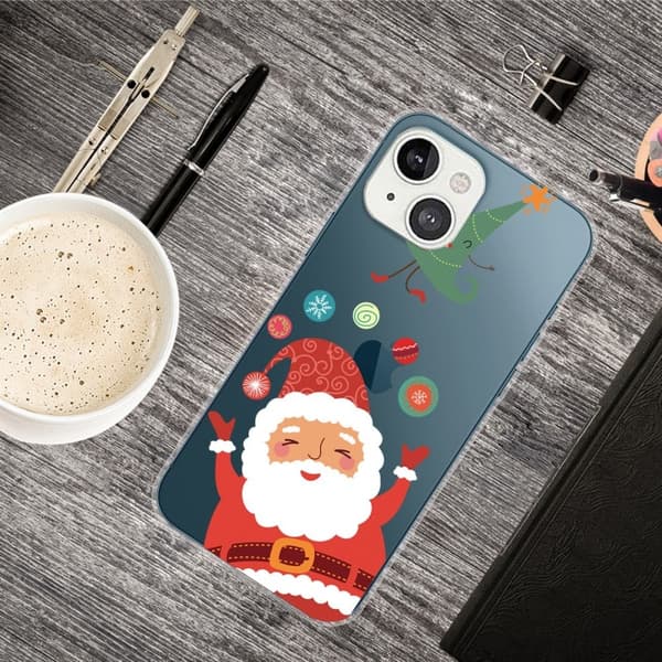 Julfodral till iPhone 13 Mini - Tomte Och Magisk Hatt multifärg