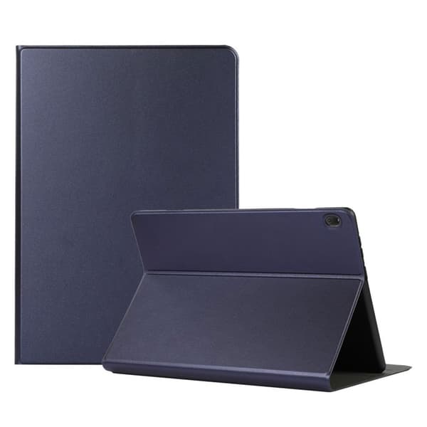 Lenovo Tab M10 simpelt læderetui - Mørkeblå Blue