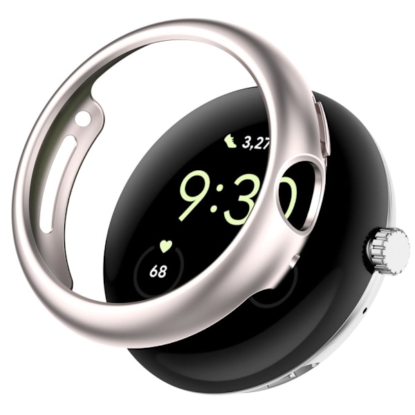 Enkelt cover til Google Pixel Watch - Stjernelys Silver grey