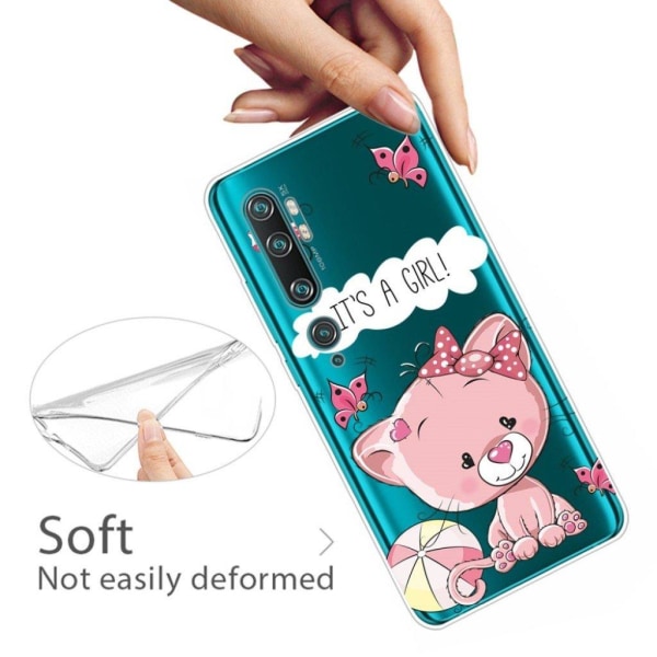 Deco Xiaomi Mi CC9 Pro / Xiaomi Mi Note 10 skal - Tecknat Djur Rosa