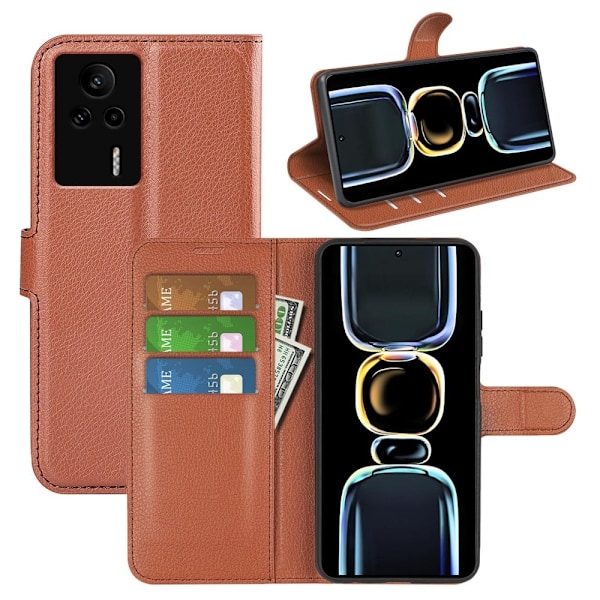 Classic Xiaomi Redmi K60E fodral - Brun Brun