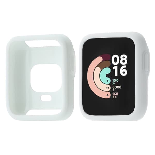 Xiaomi Redmi Watch enkel silikoneramme - Hvid White