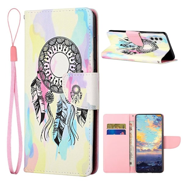 Wonderland Samsung Galaxy A32 flip etui - Drømmefanger Multicolor