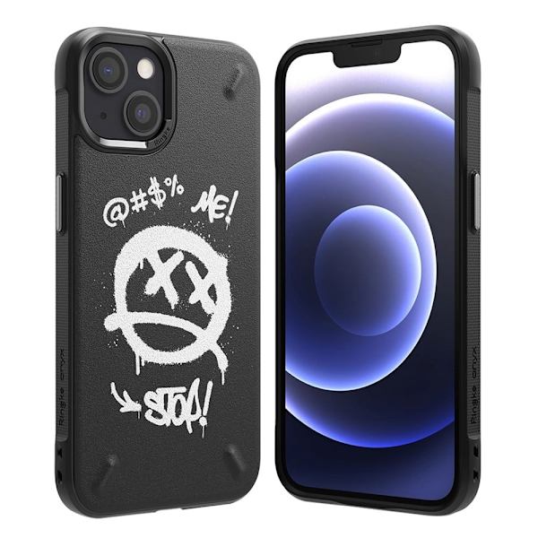 RINGKE ONYX DESIGN - iPhone 13 - Graffiti Svart
