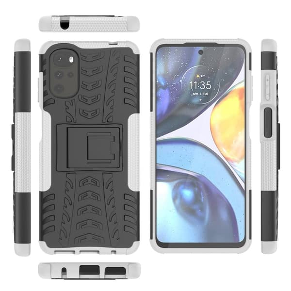 Offroad Motorola Moto G22 deksel - Hvit White