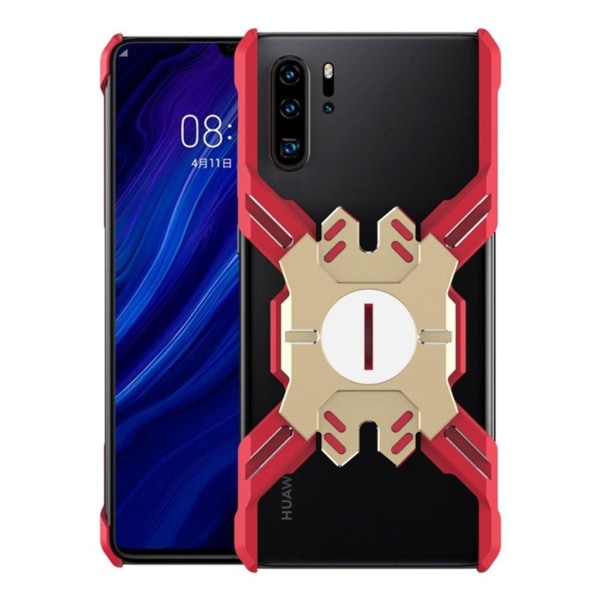 Heroes Huawei P30 Pro X-Shape puskurikotelo - Kulta / Punainen Multicolor