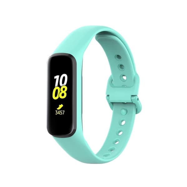 Samsung Gear Fit2 silikone frame - cyan Green