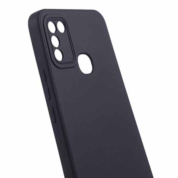 Blødt og mat Infinix Smart 5 cover Black