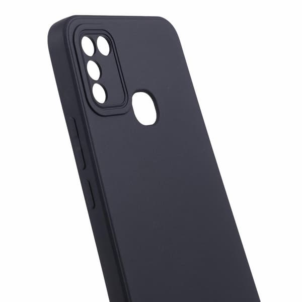 Mykt og matt deksel for Infinix Smart 5 Black