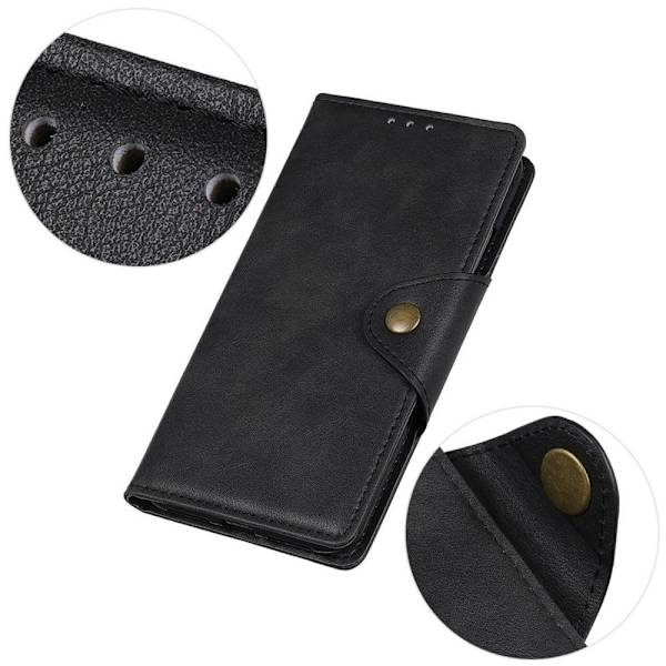 Alpha Motorola Moto E22i / E22 Flip Etui - Sort Black