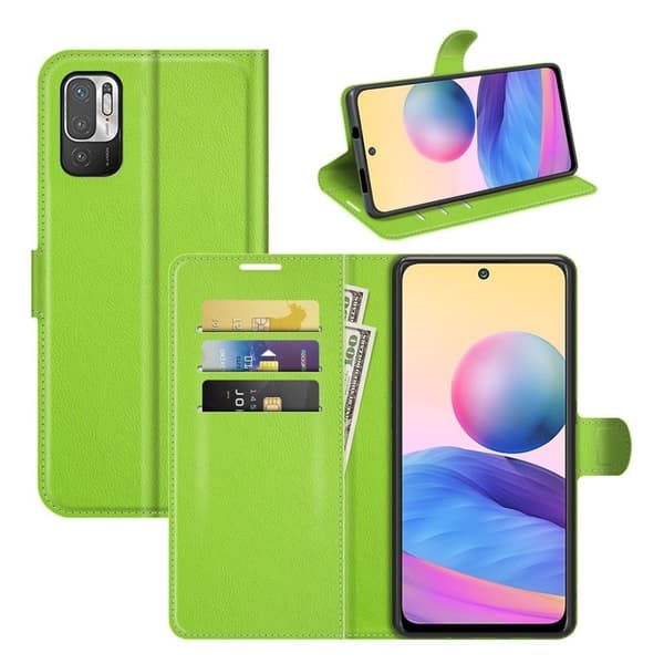 Classic Xiaomi Redmi Note 10 5G Flippetui - Grønn Green