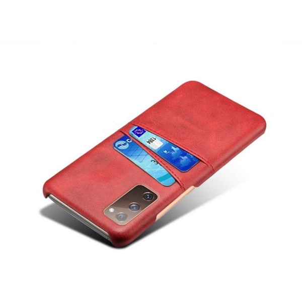 Dual Card Samsung Galaxy S20 FE 5G / Samsung Galaxy S20 FE kotelot - Punainen Red