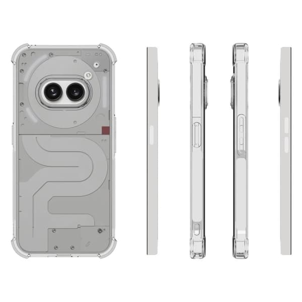 Lux-Case Airbag Nothing Phone (2a) skal Transparent