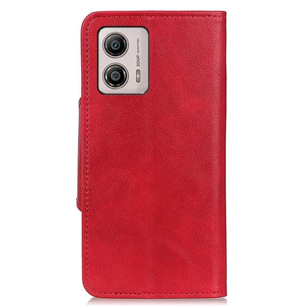 Alpha Motorola Moto G53 Flip Fodral - Röd Röd