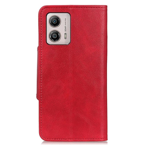 Alpha Motorola Moto G53 Läppäkotelo - Punainen Red