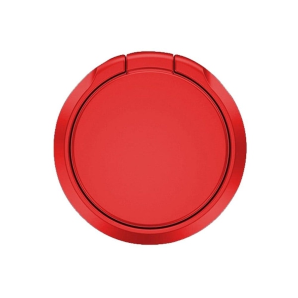 Universal solid color phone ring stand - Red Red