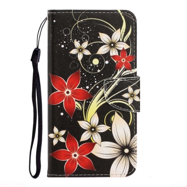 Wonderland Xiaomi Redmi 9C Flip etui - Smukke blomster Multicolor