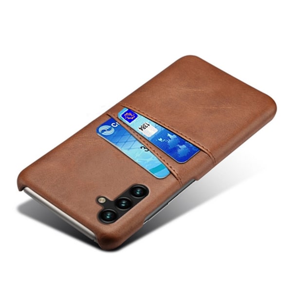 Dual Card Etui Samsung Galaxy A34 5G - Brun Brown
