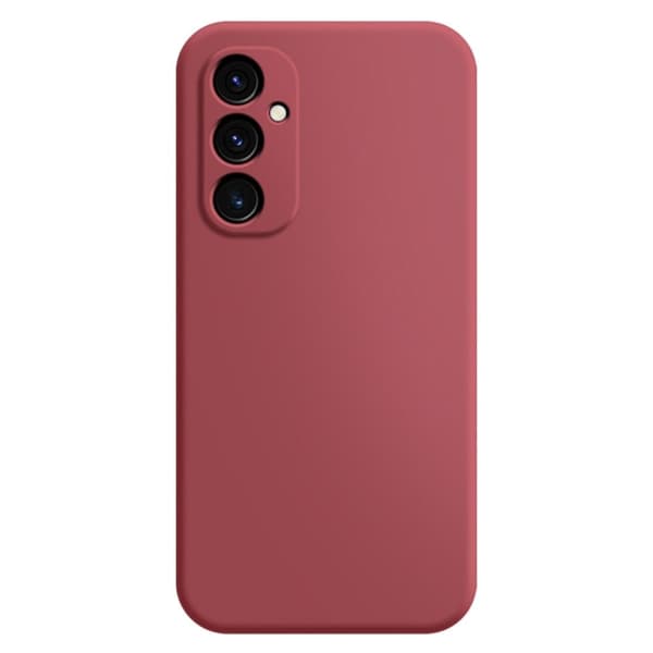 Mikrofiberforet blødt gummi Samsung Galaxy A25 cover - Rød Red