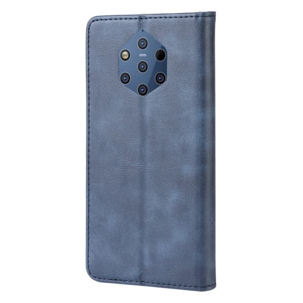 Nokia 9 Pureview vintage skinnetui - blå Blue