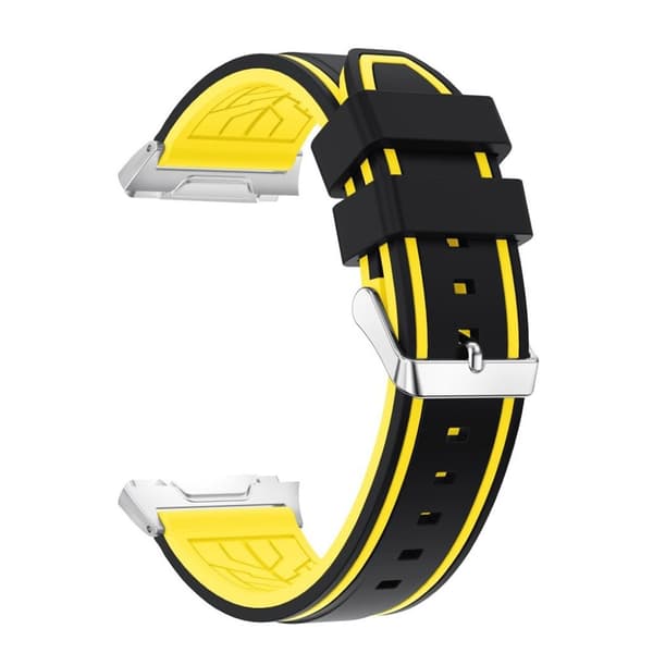 Fitbit Ionic Flexibelt klockband - Svart gul multifärg