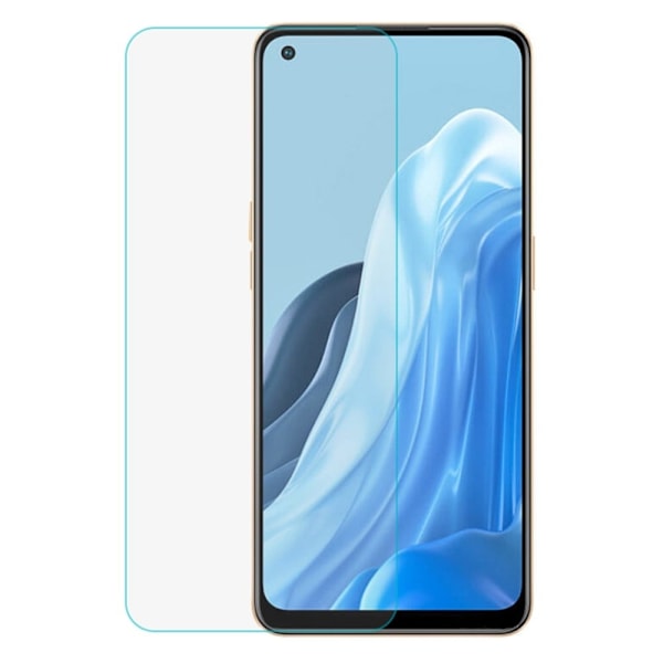 0.3mm hærdet glas skærmbeskytter til Oppo Reno7 Transparent